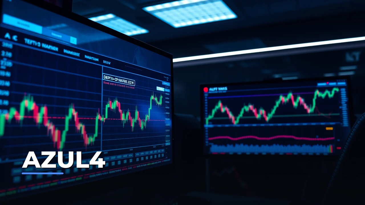 Como operar AZUL4 (Azul PN) com a AvaTrade
